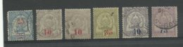 Tunisie 1888/ 1901 Lot De Timbres Oblitérés Cote 30€ 50, Voir Description - Usati