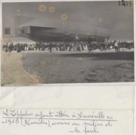 Aviation - Photographie - Dirigeable Zeppelin A Attéri à Lunéville 1913 - Militaria - Photo André Le Bourget - Dirigeables