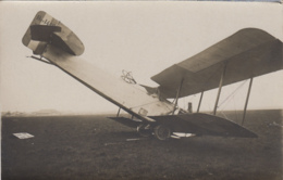 Aviation - Carte-Photo - Accident Capotage Avion Bréguet - Commandant Delafond - 10 Avril 1922 - 1919-1938: Entre Guerres