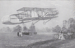 Aviation - Avion Biplan Blériot - Automobile - Editeur L. V.  N° 3437 - Publicité Magasin "Au Marché De Bercy" Paris - ....-1914: Precursori