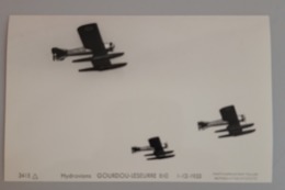 Carte Photo Marius Bar Hydravion Gourdin Leseurre 810 - Luchtvaart