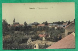 Feignies (59) Vue Panoramique 2scans (carte Ancienne Colorisée Glacée Rare) - Feignies