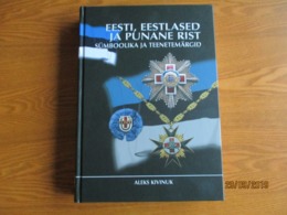 ESTONIA RED CROSS INSIGNIA DECORATIONS MEDALS ORDERS BADGES , Huge Book - Engels