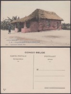 CONGO BELGE CP EN COULEUR N°18 "CORPS DE GARDE A MICICI  (DD) DC-4191 - Altri & Non Classificati