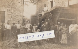 TROARN  - Scène De Battage  ( Carte Photo )   Rare - Sonstige & Ohne Zuordnung