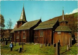 CPM AK The Old Church At Hol, Hallingdal Valley NORWAY (840112) - Noruega