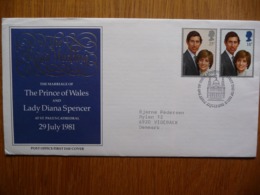 (1) GROOT BRITTANNIË * GREAT BRITAIN * FDC 1981 THE ROYAL WEDDING. - Ohne Zuordnung