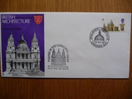 (1) GROOT BRITTANNIË * GREAT BRITAIN * FDC 1969 BRTISH ARCHITECTURE. - Unclassified