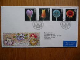 (1) GROOT BRITTANNIË * GREAT BRITAIN * FDC 1987 FLOWERS. - Ohne Zuordnung