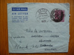 (1) GROOT BRITTANNIË * GREAT BRITAIN * AIR MAIL LETTRE 1950 SEND TO THE NETHERLANDS. - Unclassified