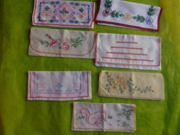 Lot De 8 Porte Serviette (rose-ecureuil-oiseau Etc... - Altri & Non Classificati