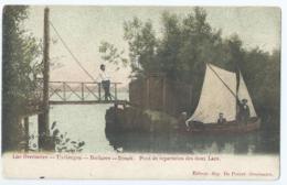 Berlare - Lac Overmeire - Uytbergen - Berlaere - Donck - Pont De Séparation Des Deux Lacs - 1901 - Berlare