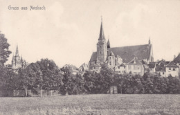 Ansbach * Pfarrkirche St. Johannis, Stadtteil * Deutschland * AK1019 - Ansbach