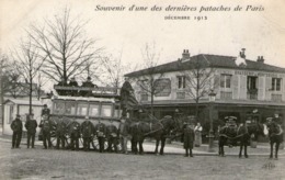 75 - PARIS - Arrondissement 14 - 75014 - Montsouris - Souvenir Des Dernières Pataches De Paris - Caléche - Très Bon état - Arrondissement: 14