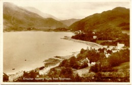 UK ARROCHAR Looking North From Teighness 1920 Superb Mint RP Sepia Postcard - Argyllshire