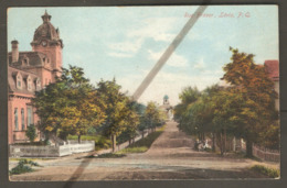 Rue Fraser Lévis Levis ( Quebec ) - Thetford Mines West 1910 Postmark - Illustrated Post Card Co - Levis