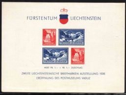Liechtenstein 1936 Mi#Block 2 Mint Never Hinged - Unused Stamps