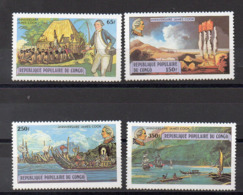 CONGO   Timbres Neufs ** De 1978  ( Ref 6768 ) James Cook - Mint/hinged