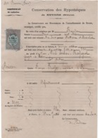 Certificat De Radiation/ Conservation Des Hypothéques De NEVERS ( Niévre)/FOURS/  1878             VPN264 - Ohne Zuordnung