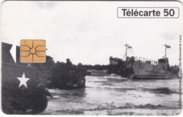 TC117 TÉLÉCARTE 50 UNITÉS - 1944-1994 - 50ème ANNIVERSAIRE DES DEBARQUEMENTS... - JUNO BEACH 06 JUIN 1944 - Armee