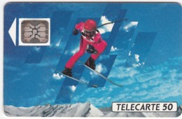 TC130 TÉLÉCARTE 50 UNITÉS - XVIèmes JEUX OLYMPIQUES D'HIVER - ALBERTVILLE 92 - Juegos Olímpicos