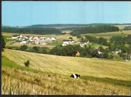 Volmunster 1989 La Cité Avec Une Vache - Volmunster