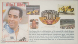 V) 2011 USA, 100TH ANNIVERSARY, INDIANAPOLIS 500, WILLY T. RIBBS, WITH SLOGAN CANCELATION , FDC - 2011-...