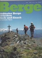 BERGE  -  MAGAZIN DER BERGWELT  Nr. 20   (SARNTALER ALPEN) - Voyage & Divertissement