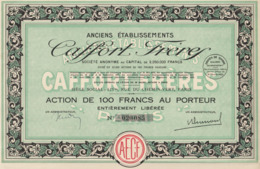 Anciens établissement Caffort Frères / 1929 - Otros & Sin Clasificación