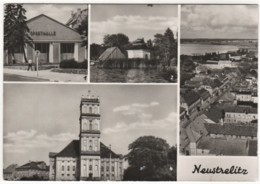 Neustrelitz - S/w Mehrbildkarte 4 - Neustrelitz