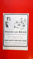 Ancienne Pub Phoscao Illustrée Par Jack - Werbung