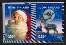 2010 Finland, Christmas Pair MNH. - Ongebruikt