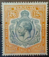 BERMUDA 1922/34 - Canceled - Sc# 97 - 12sh6p - Bermuda