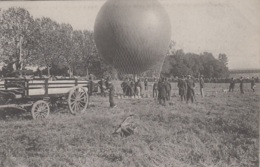 Aviation - Ballon Dirigeable Militaria - Visite Roi Espagne Alphonse XIII Paris Longchamp Hippodrome- Voiture Transport - Dirigeables