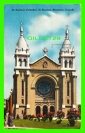 ST BONIFACE, MANITOBA - ST BONIFACE CATHEDRAL - TRAVEL IN 1986 -  WESTERN SMALLWARE & STATIONERY CO - - Otros & Sin Clasificación