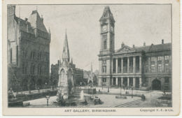 Ca. 1910, BIRMINGHAM, Art Gallery, Unused – Creased At The Right Bottom Corner - Birmingham