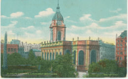 UK BIRMINGHAM, St. Philips Cathedral & Monument, Very Fine Unused, Ca. 1910 - Birmingham
