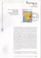 Notice Philatélique Premier Jour, Paul Signac La Bouée Rouge, 05 Juillet 2003 - Documents De La Poste