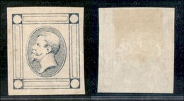 REGNO - Saggi - 1863 - 15 Cent Litografico (IV Tipo - Bolaffi 7i Varietà) Grigio Ardesia - Senza Gomma - Sonstige & Ohne Zuordnung