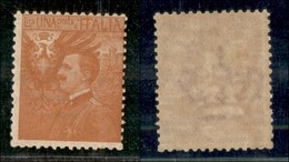 REGNO - 1903 - Michetti - 1 Lira (Unificato 79Ne - Arancio) - Gomma Integra - Sonstige & Ohne Zuordnung