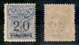 COLONIE - TRIPOLITANIA - Segnatasse Per Vaglia - 1924 - 20 Cent (1) - Gomma Integra (270) - Andere & Zonder Classificatie