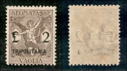 COLONIE - TRIPOLITANIA - Segnatasse Per Vaglia - 1924 - 2 Lire (5) - Gomma Integra (270) - Andere & Zonder Classificatie