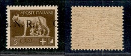 RSI - G.N.R. Brescia - 1943 - Brescia - 5 Cent (470/Ifc) - G A Cavallo - Gomma Integra (120) - Altri & Non Classificati