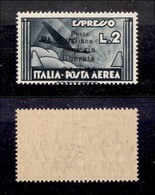 C.L.N. - IMPERIA - 1945 - 2 Lire (19) - Gomma Originale - Cert. AG (4.500) - Other & Unclassified
