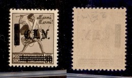 C.L.N. - TORINO - 1945 - 30 Cent (Errani 8a) Con Doppia Soprastampa - Gomma Integra - Cert. Raybaudi - Autres & Non Classés