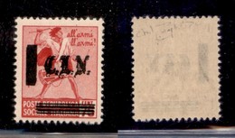 C.L.N. - TORINO - 1945 - 75 Cent (Errani 10a) Con Doppia Soprastampa - Gomma Integra - Non Catalogato - Raybaudi + Cert. - Other & Unclassified