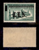 C.L.N. - TORINO - 1945 - 1,25 Lire (Errani 17 Varietà B) Con Soprastampa Spostata - Gomma Integra - Non Catalogoato - Sonstige & Ohne Zuordnung