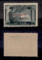 CORPO POLACCO -  Governo Di Londra - 1954 - 45 Groszy (4) - Gomma Integra - Raybaudi (600) - Altri & Non Classificati