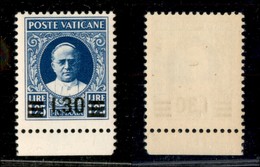 VATICANO - 1934 - 1,30 Lire Su 1.25 Lire Provvisoria (36) - Gomma Originale (250) - Other & Unclassified