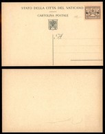 VATICANO - 1947 - Provvisoria - Cartolina Postale Da 5 Lire Su 50 Cent (C5) Nuova - Carraro - Sonstige & Ohne Zuordnung